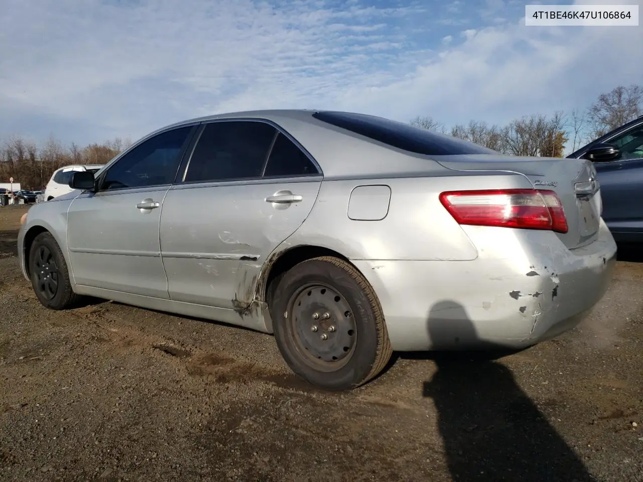 4T1BE46K47U106864 2007 Toyota Camry Ce