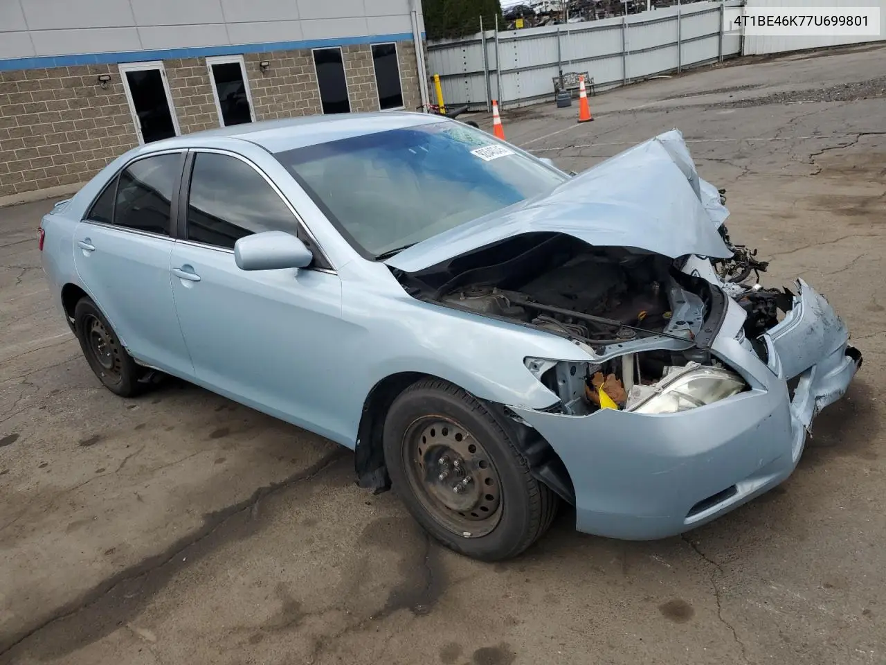 4T1BE46K77U699801 2007 Toyota Camry Ce
