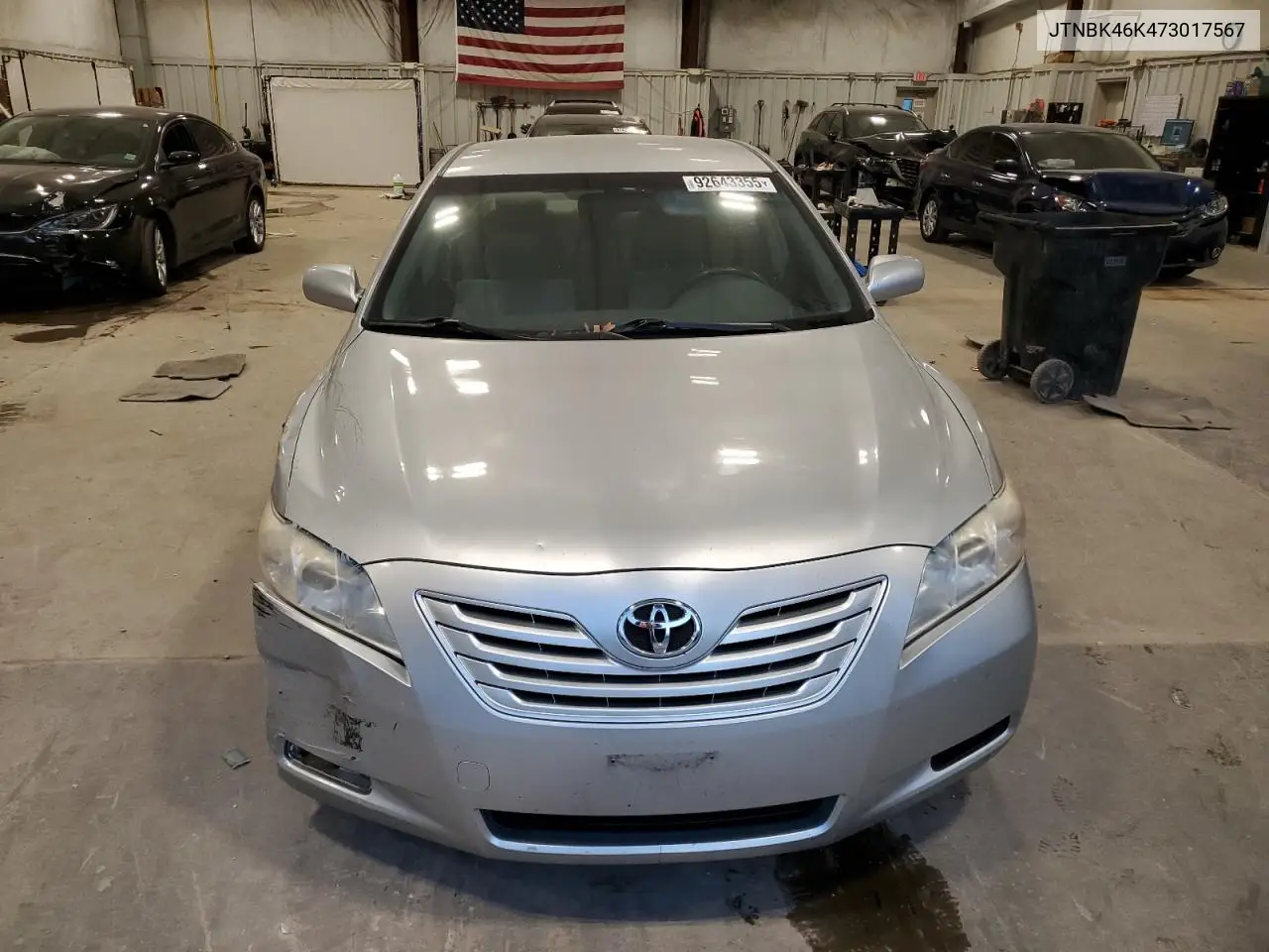 JTNBK46K473017567 2007 Toyota Camry Le