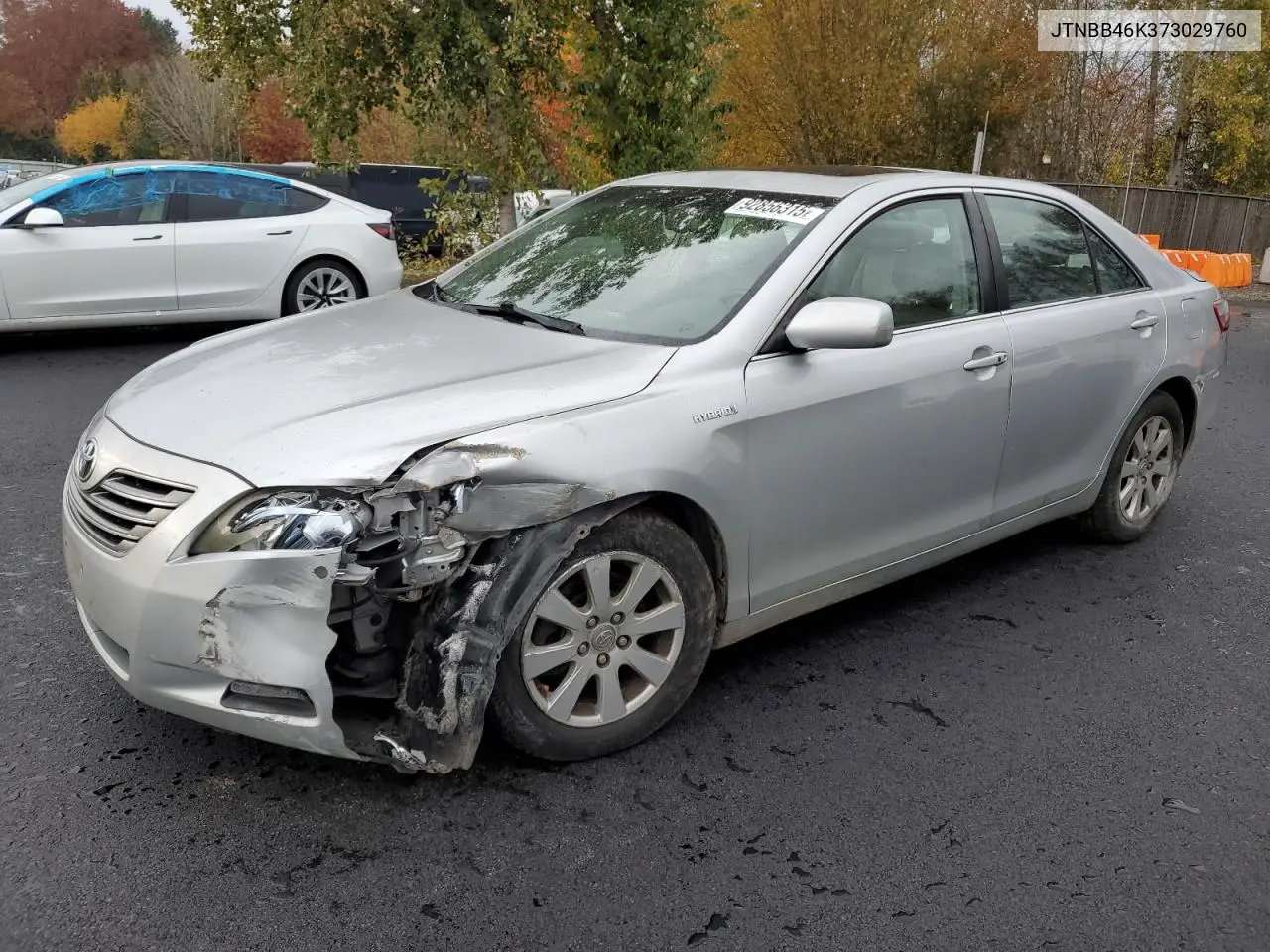 JTNBB46K373029760 2007 Toyota Camry Hybrid