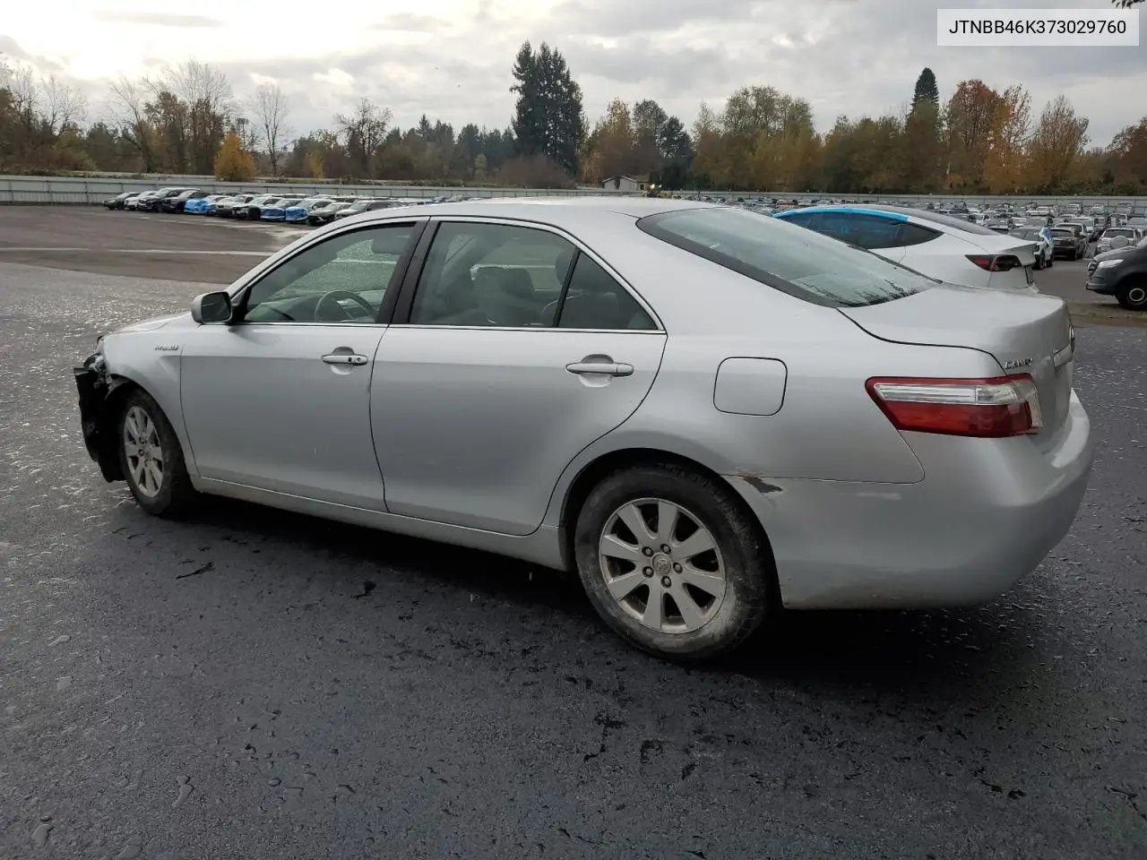 JTNBB46K373029760 2007 Toyota Camry Hybrid