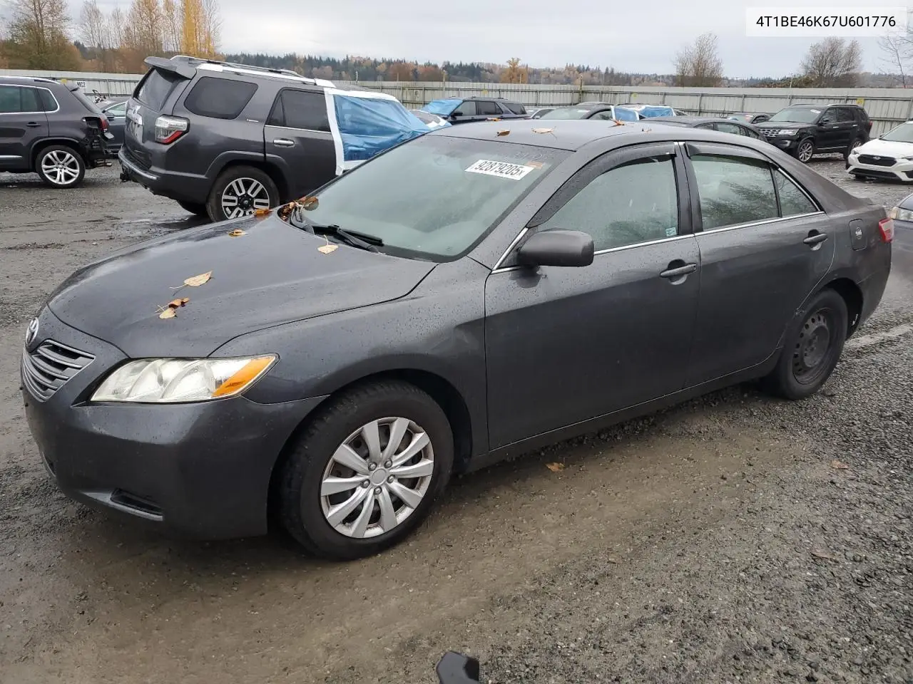 4T1BE46K67U601776 2007 Toyota Camry Ce