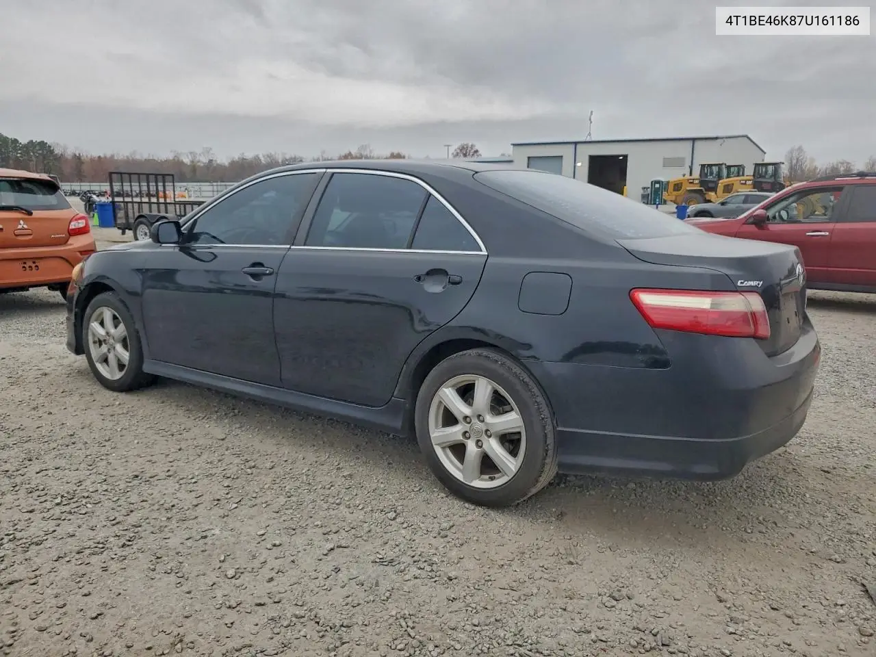 4T1BE46K87U161186 2007 Toyota Camry Ce