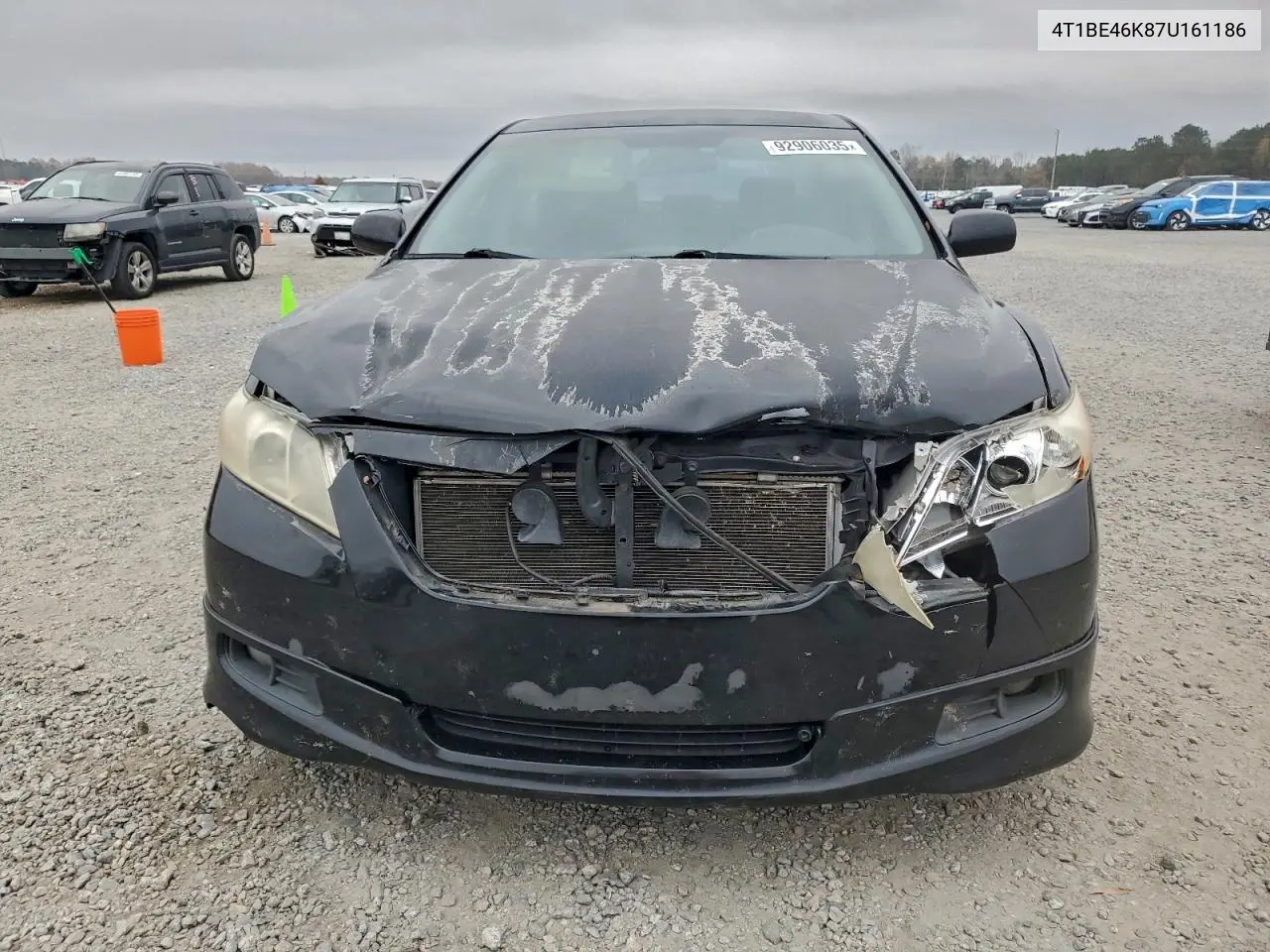 4T1BE46K87U161186 2007 Toyota Camry Ce