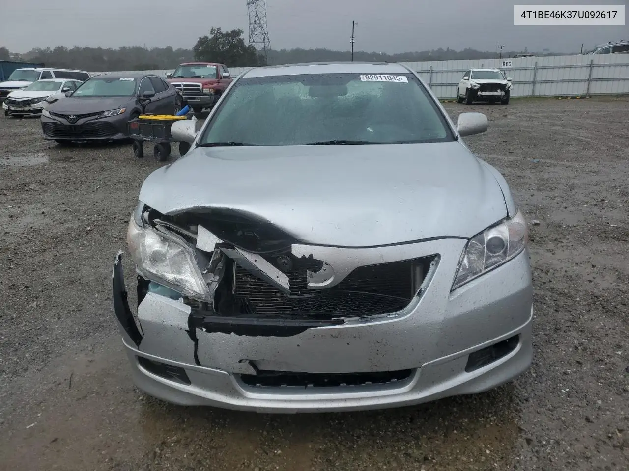 4T1BE46K37U092617 2007 Toyota Camry Ce