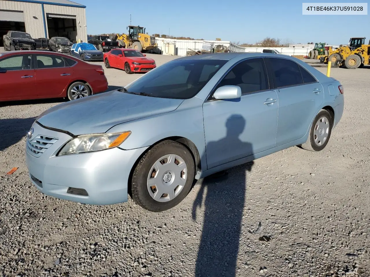 4T1BE46K37U591028 2007 Toyota Camry Ce