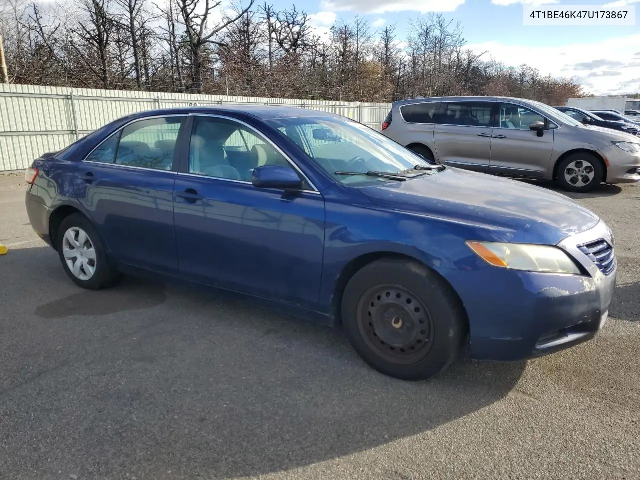 4T1BE46K47U173867 2007 Toyota Camry Ce