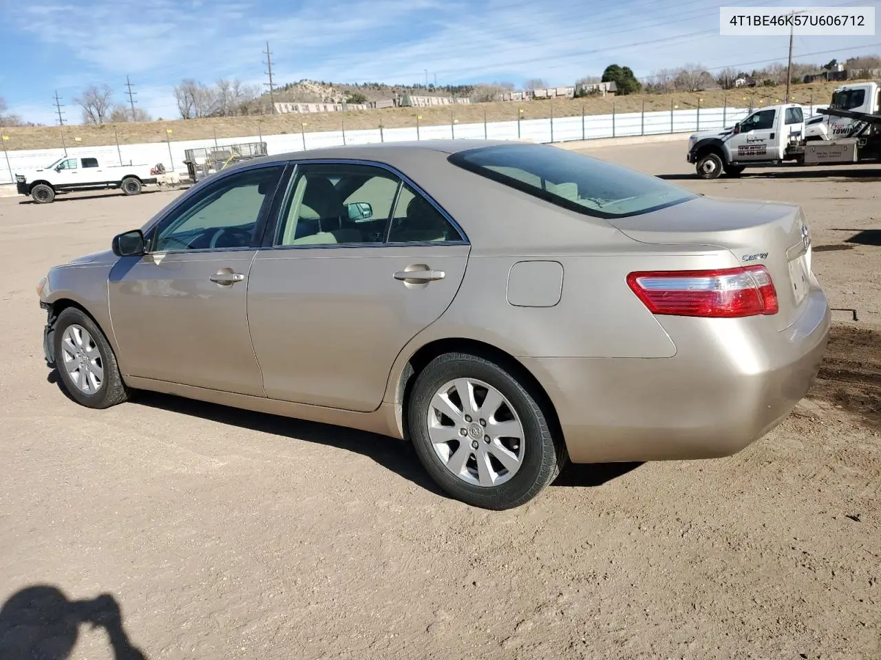 4T1BE46K57U606712 2007 Toyota Camry Ce