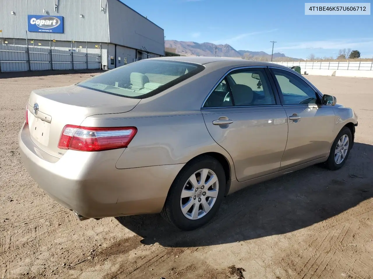 4T1BE46K57U606712 2007 Toyota Camry Ce