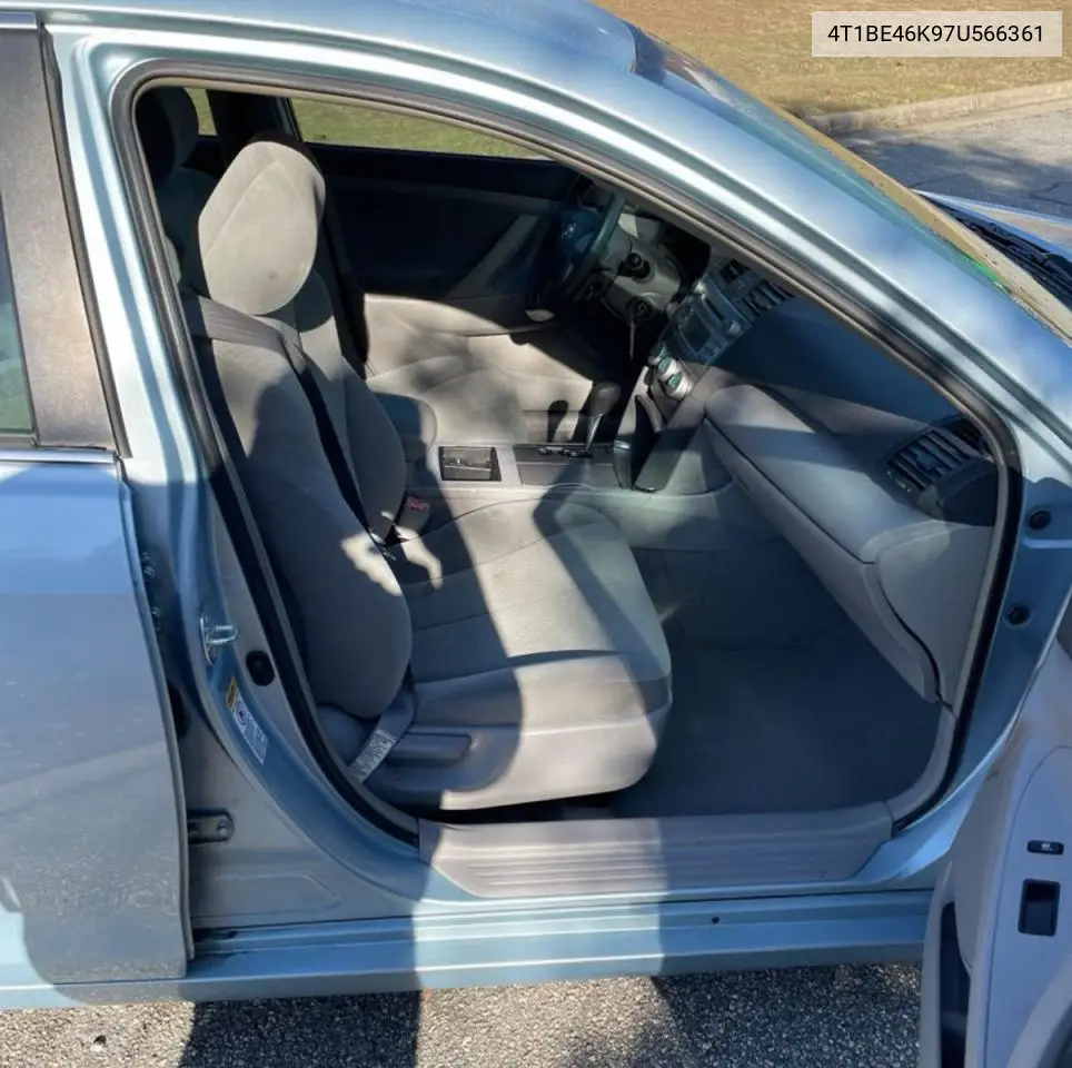 4T1BE46K97U566361 2007 Toyota Camry Ce