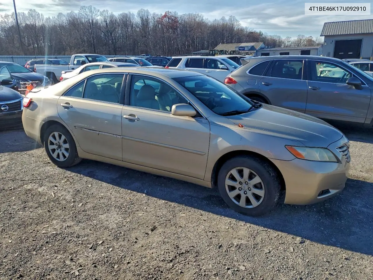 4T1BE46K17U092910 2007 Toyota Camry Ce