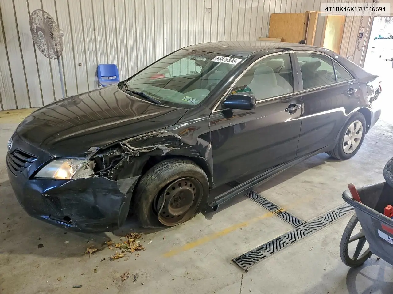 4T1BK46K17U546694 2007 Toyota Camry Le