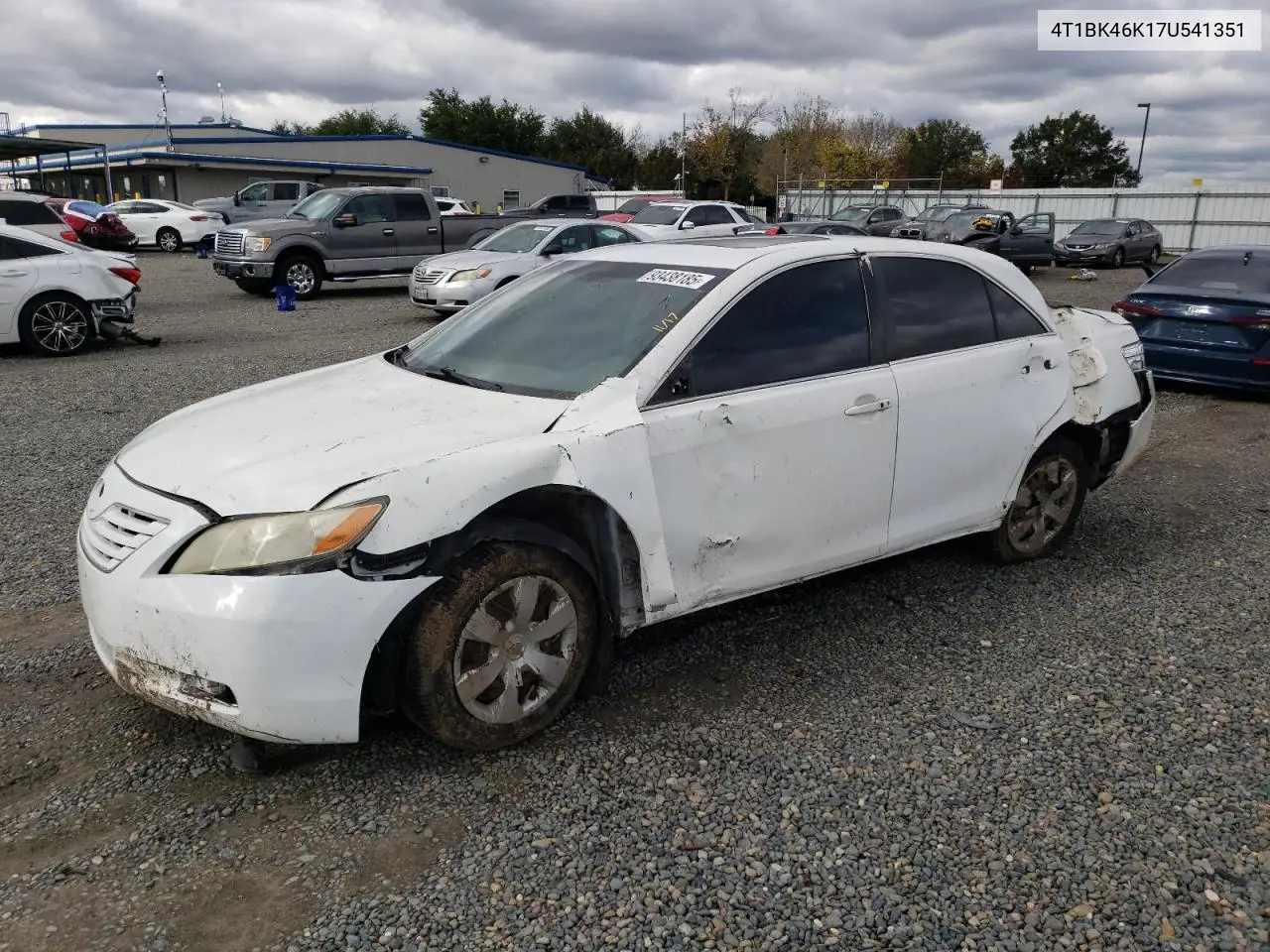 4T1BK46K17U541351 2007 Toyota Camry Le