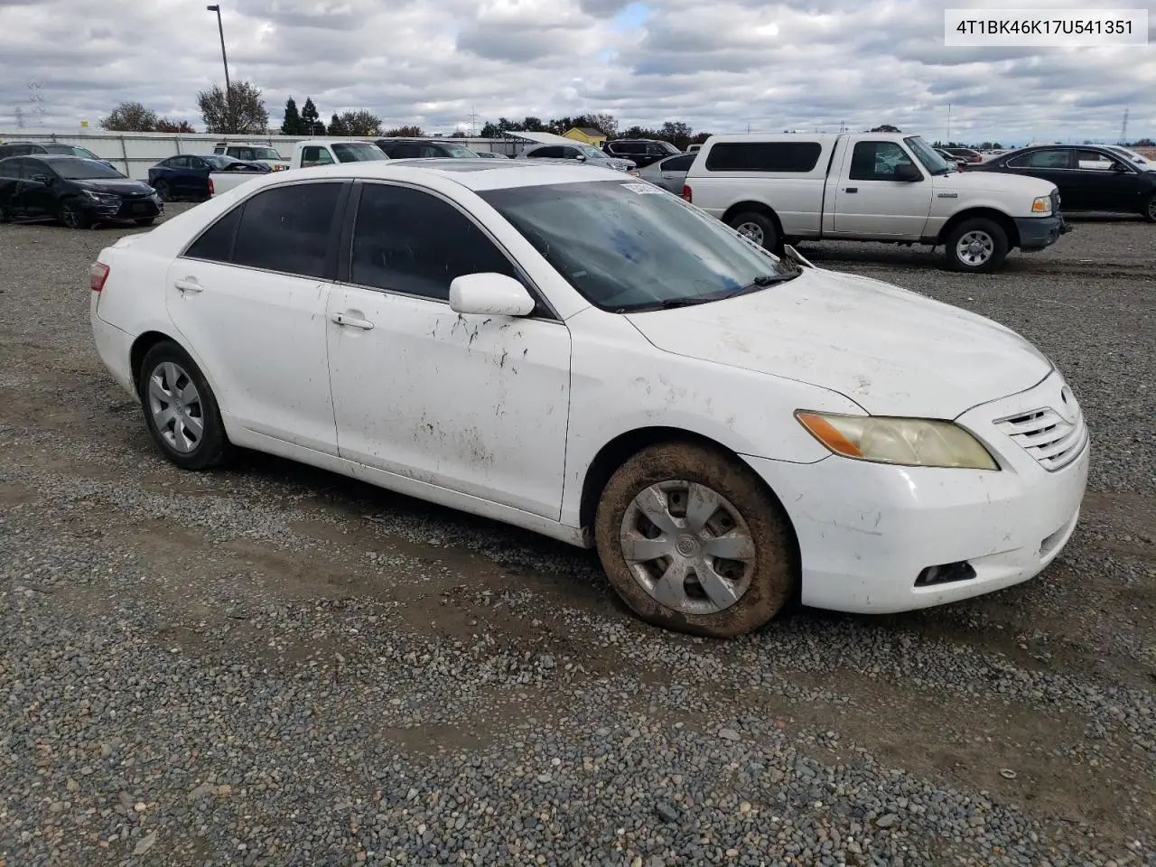 4T1BK46K17U541351 2007 Toyota Camry Le