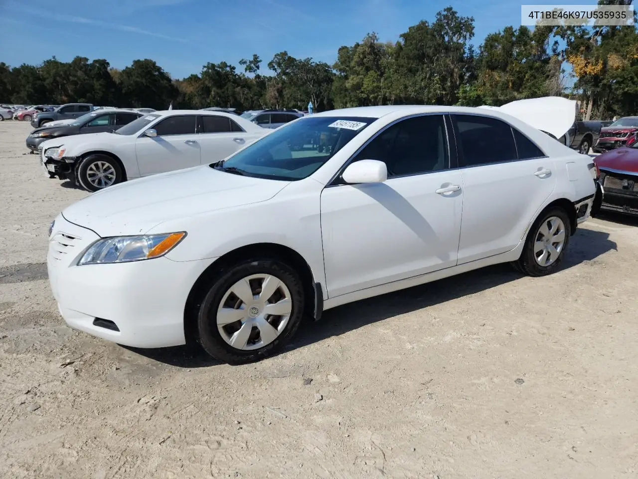 4T1BE46K97U535935 2007 Toyota Camry Ce
