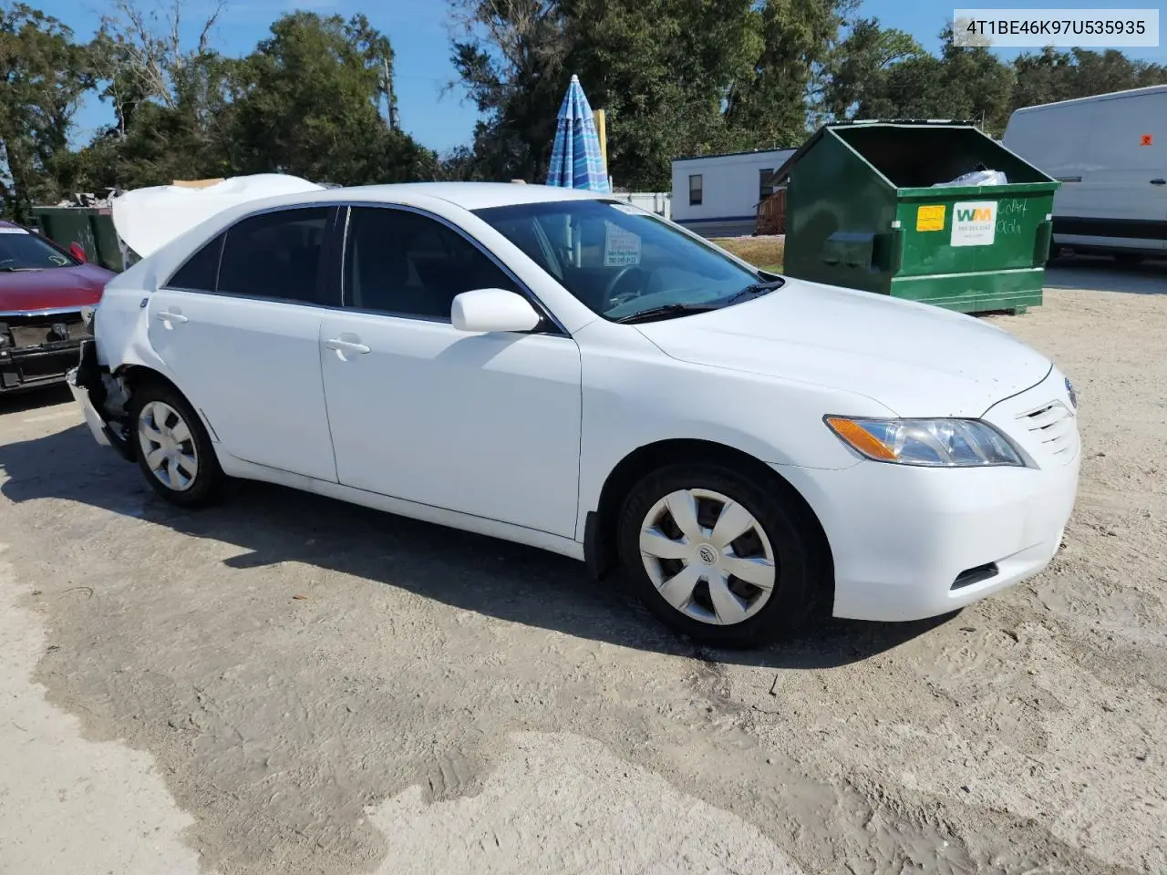 4T1BE46K97U535935 2007 Toyota Camry Ce