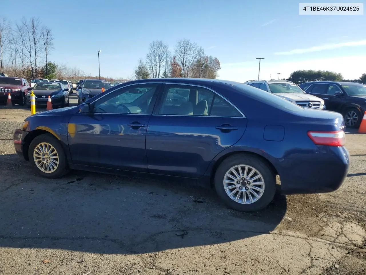 4T1BE46K37U024625 2007 Toyota Camry Ce