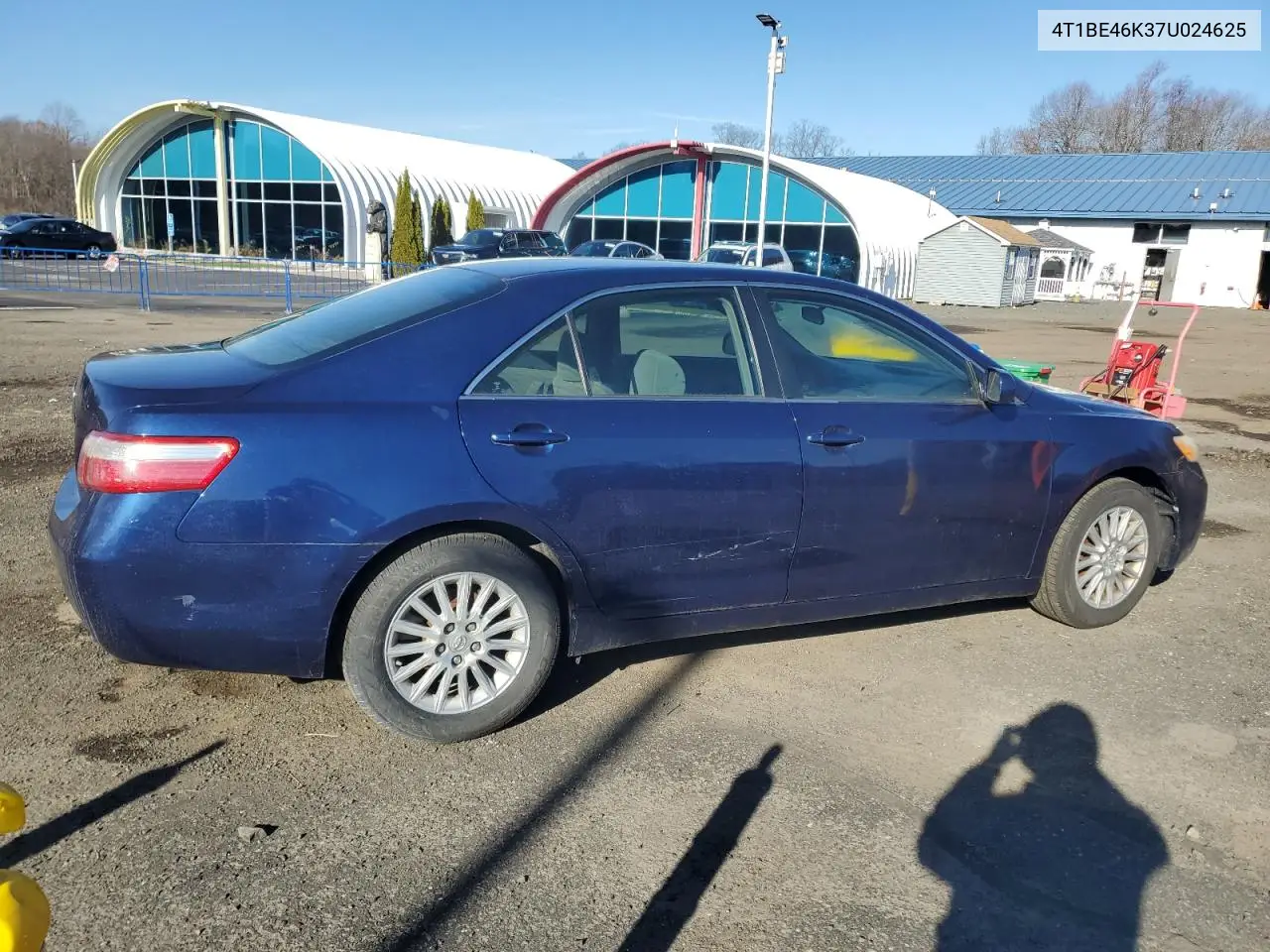 4T1BE46K37U024625 2007 Toyota Camry Ce
