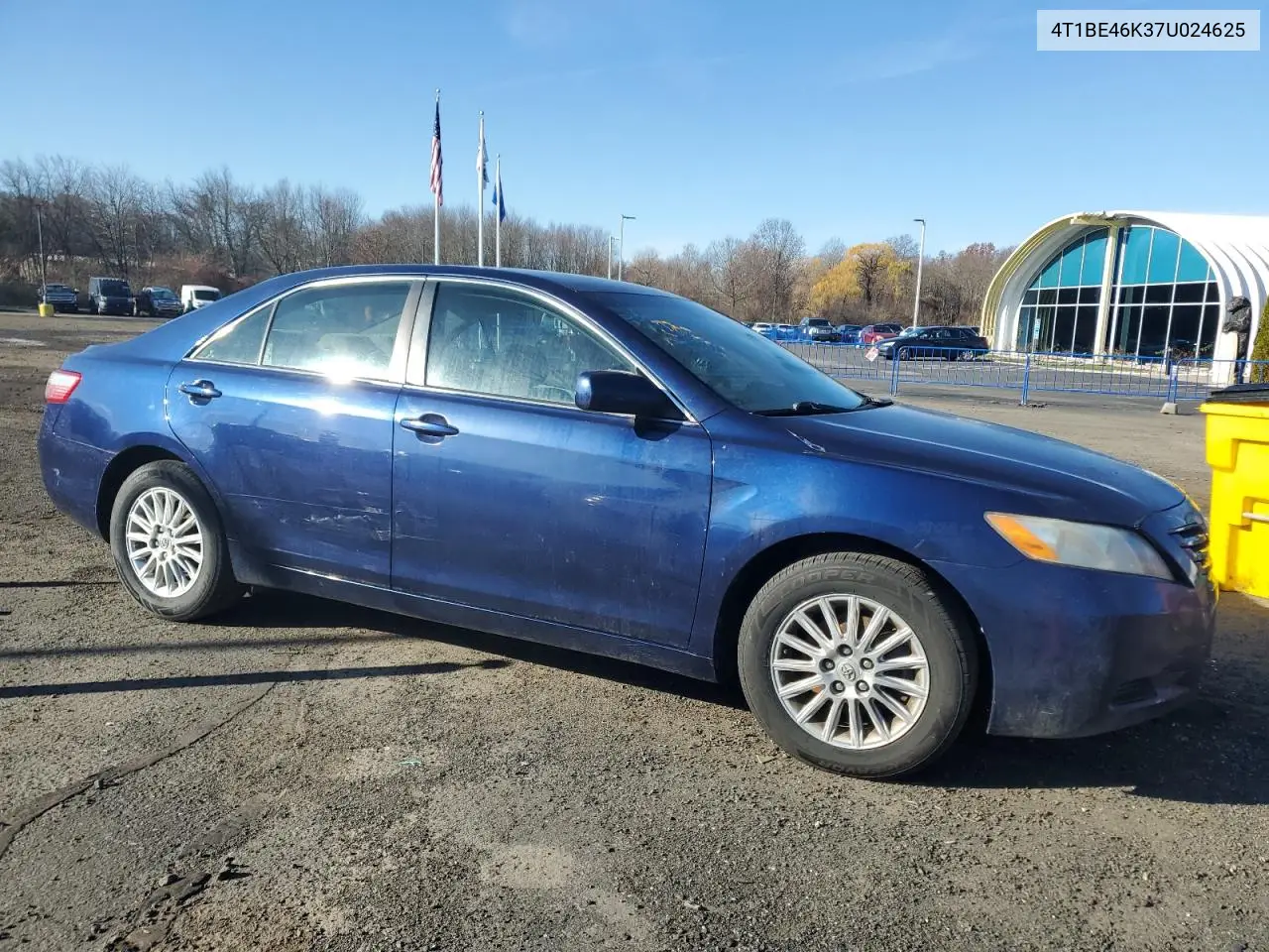 4T1BE46K37U024625 2007 Toyota Camry Ce