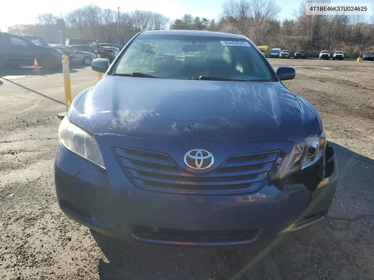 4T1BE46K37U024625 2007 Toyota Camry Ce