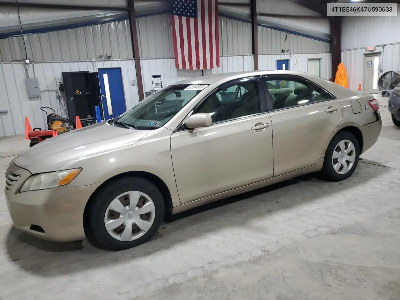 4T1BE46K47U590633 2007 Toyota Camry Ce