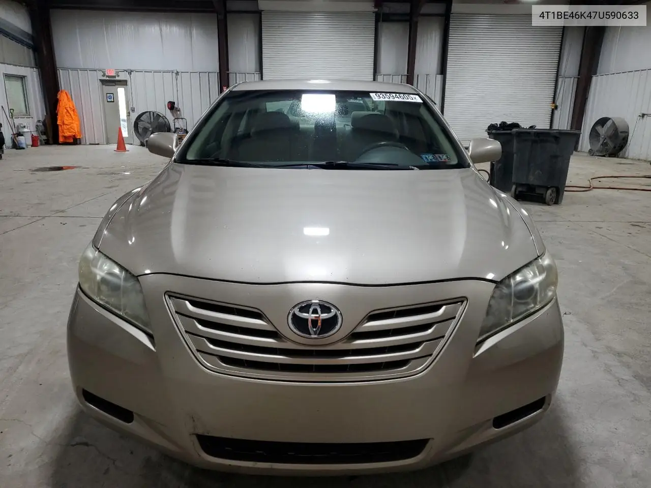 4T1BE46K47U590633 2007 Toyota Camry Ce