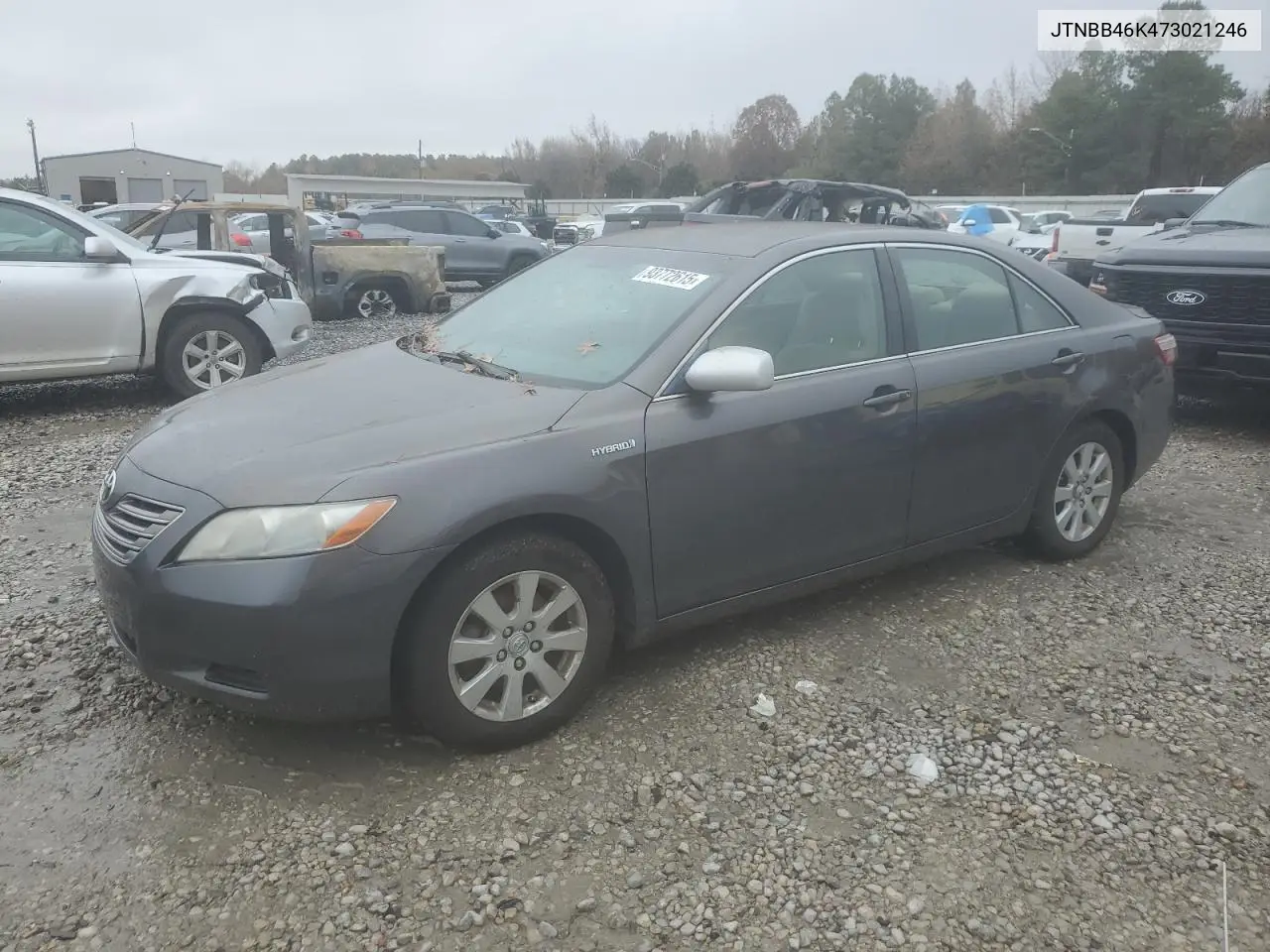 JTNBB46K473021246 2007 Toyota Camry Hybrid