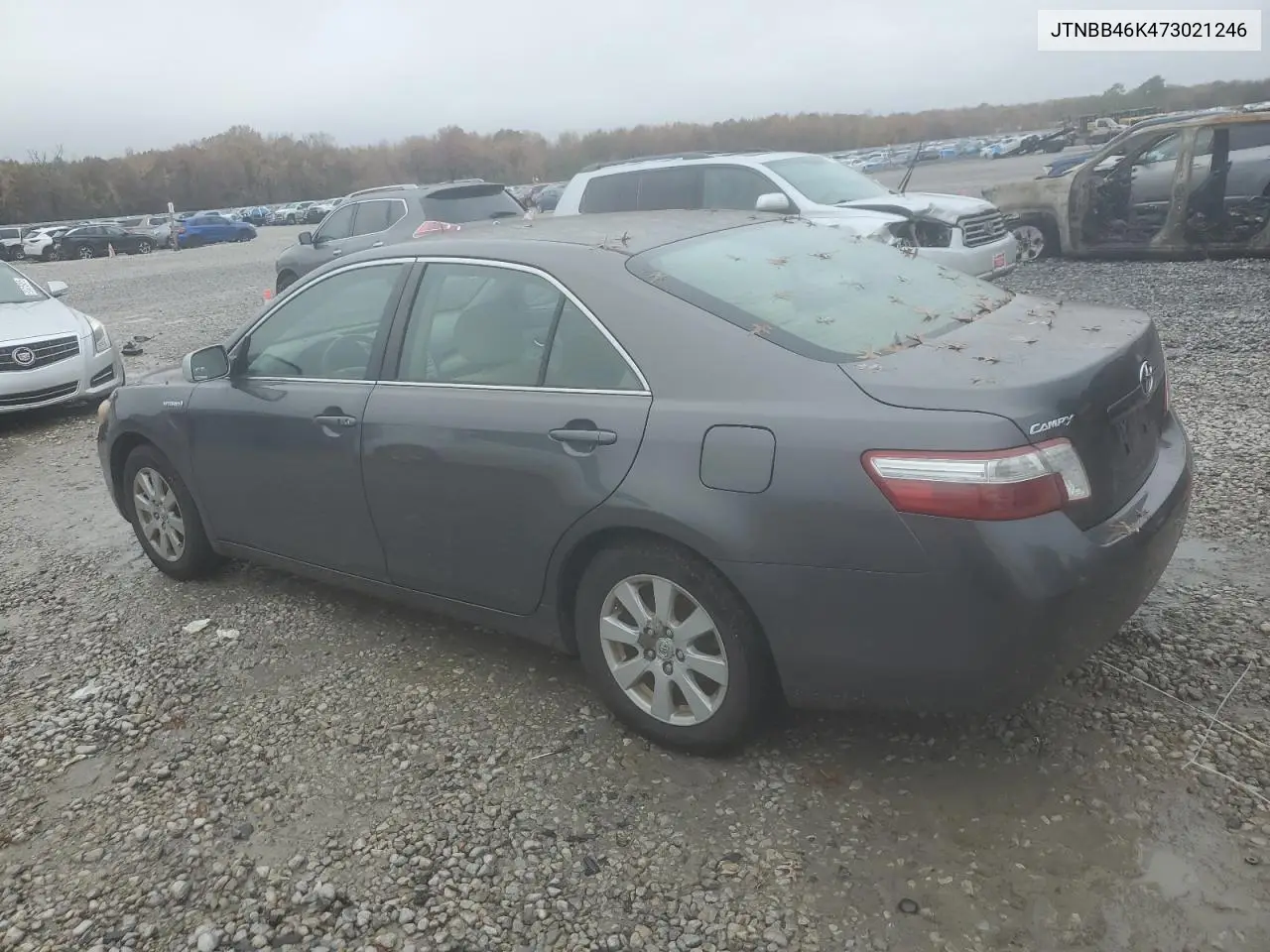 JTNBB46K473021246 2007 Toyota Camry Hybrid