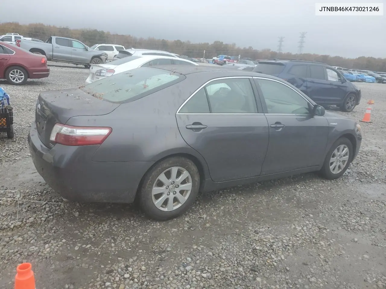 JTNBB46K473021246 2007 Toyota Camry Hybrid