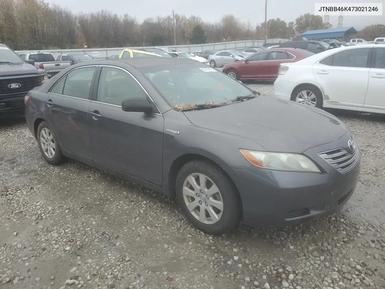 JTNBB46K473021246 2007 Toyota Camry Hybrid