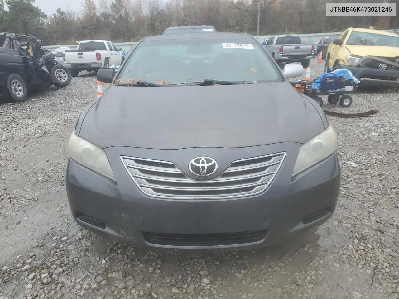 JTNBB46K473021246 2007 Toyota Camry Hybrid