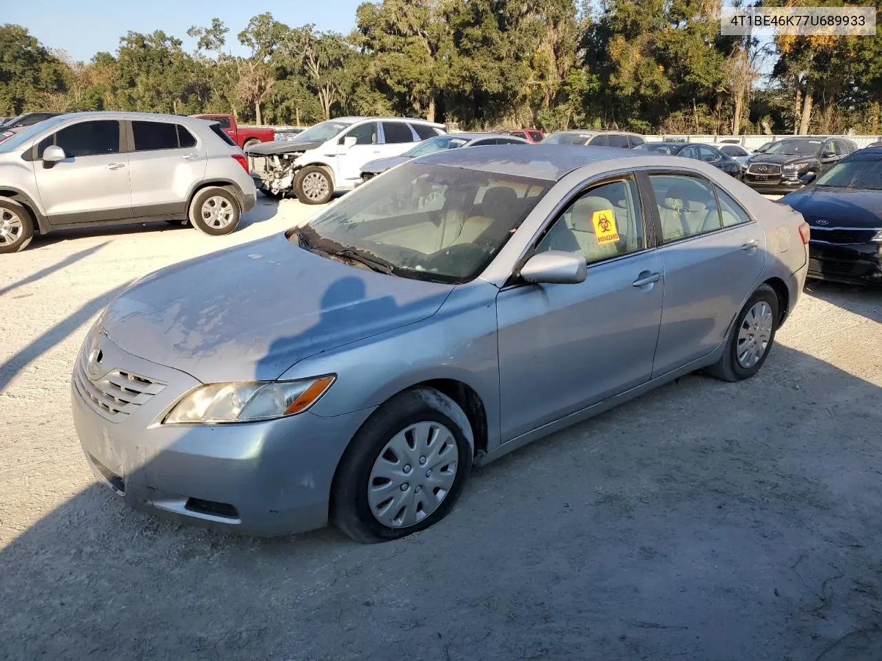 4T1BE46K77U689933 2007 Toyota Camry Ce