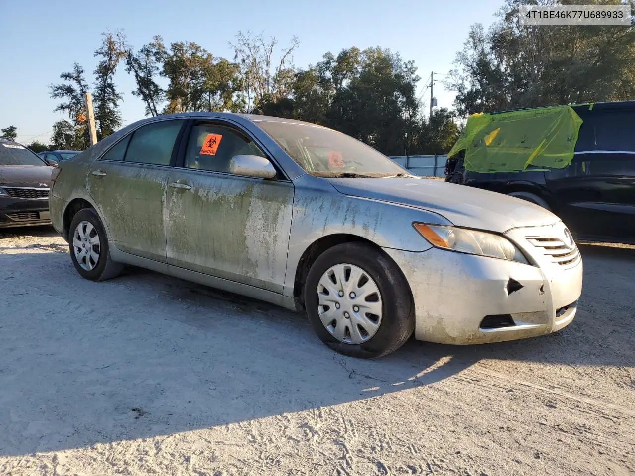 4T1BE46K77U689933 2007 Toyota Camry Ce