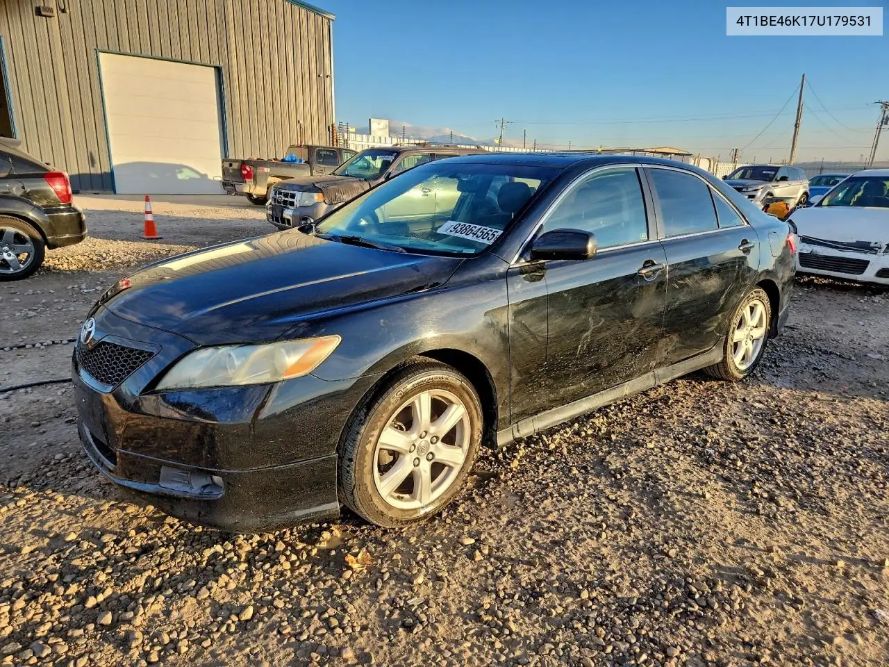 4T1BE46K17U179531 2007 Toyota Camry Ce