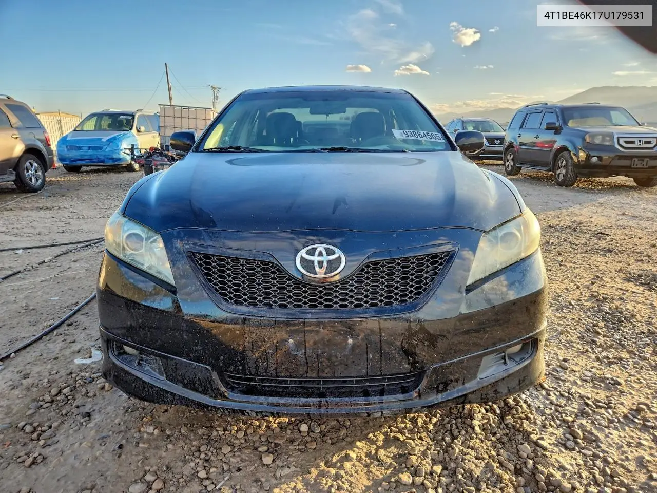 4T1BE46K17U179531 2007 Toyota Camry Ce