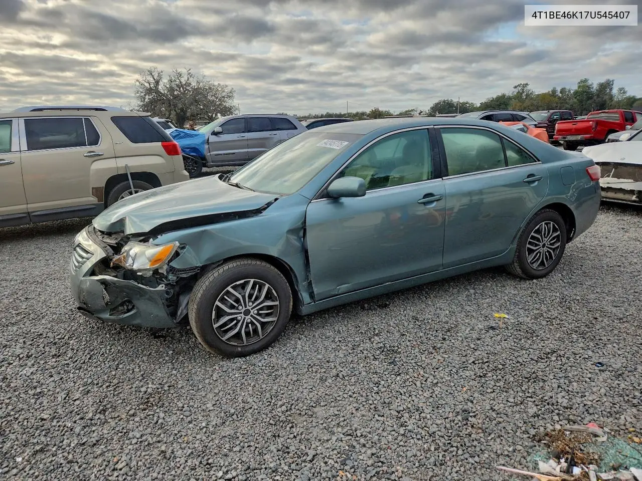 4T1BE46K17U545407 2007 Toyota Camry Ce