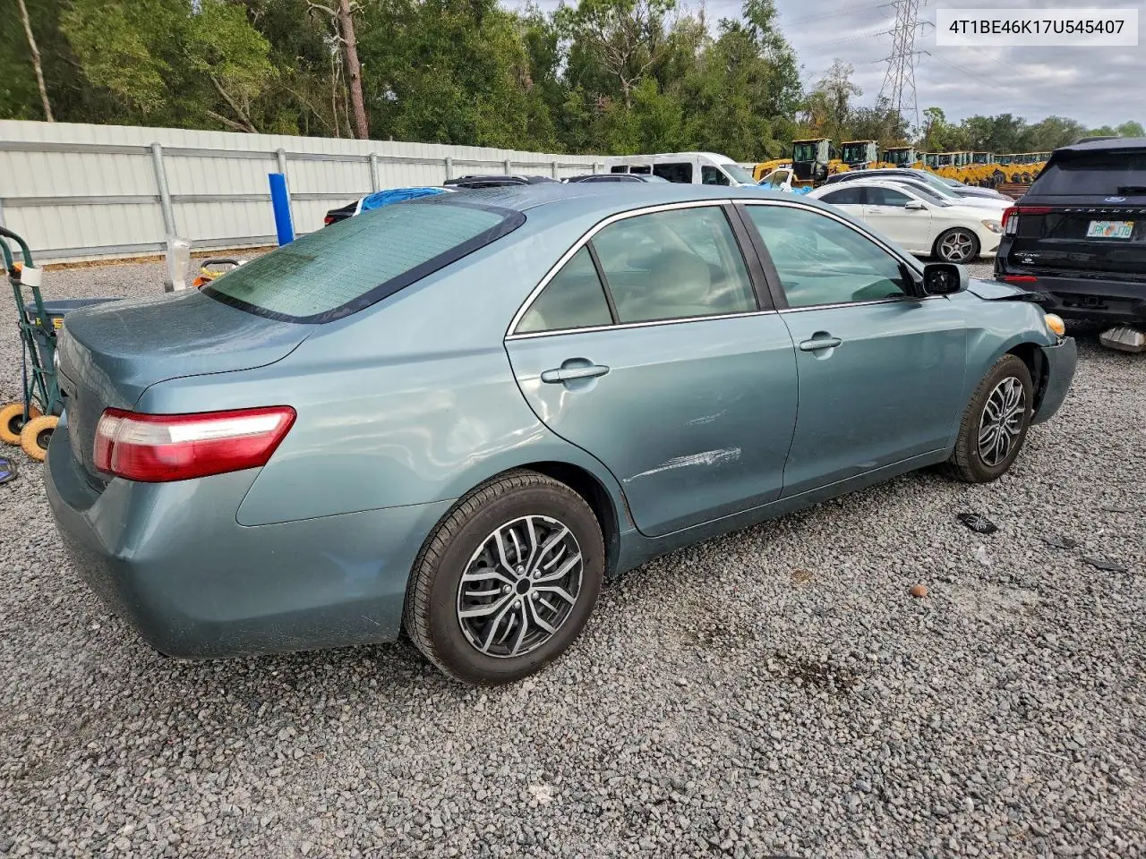4T1BE46K17U545407 2007 Toyota Camry Ce