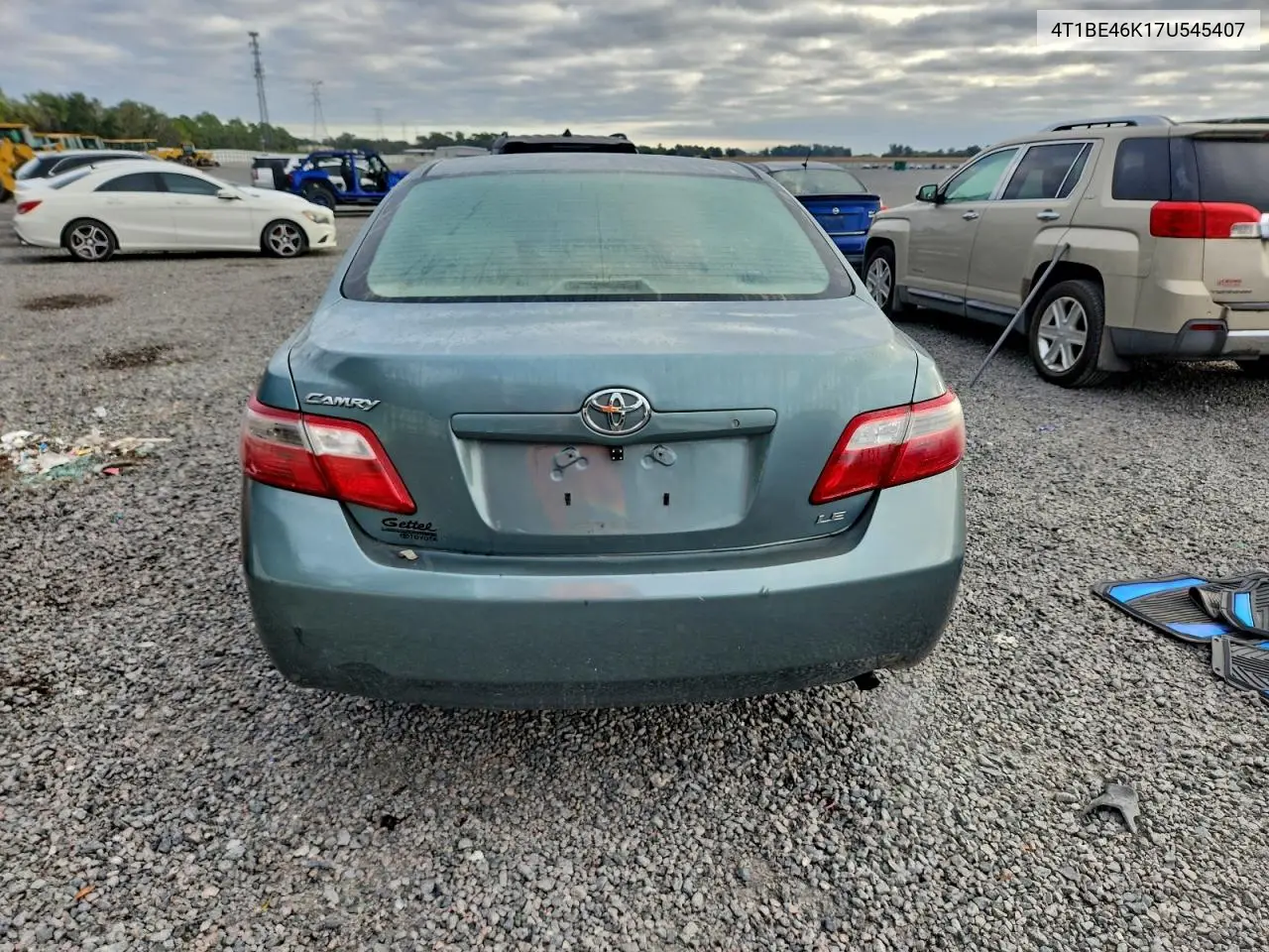 4T1BE46K17U545407 2007 Toyota Camry Ce