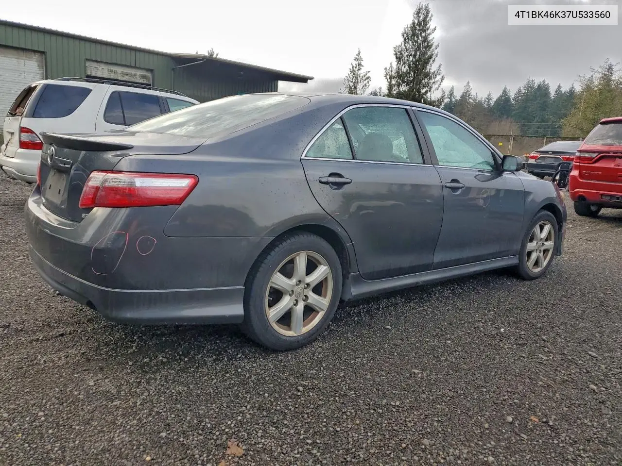 4T1BK46K37U533560 2007 Toyota Camry Le