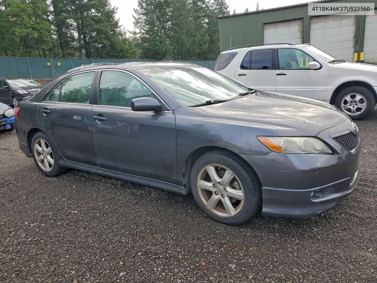 4T1BK46K37U533560 2007 Toyota Camry Le