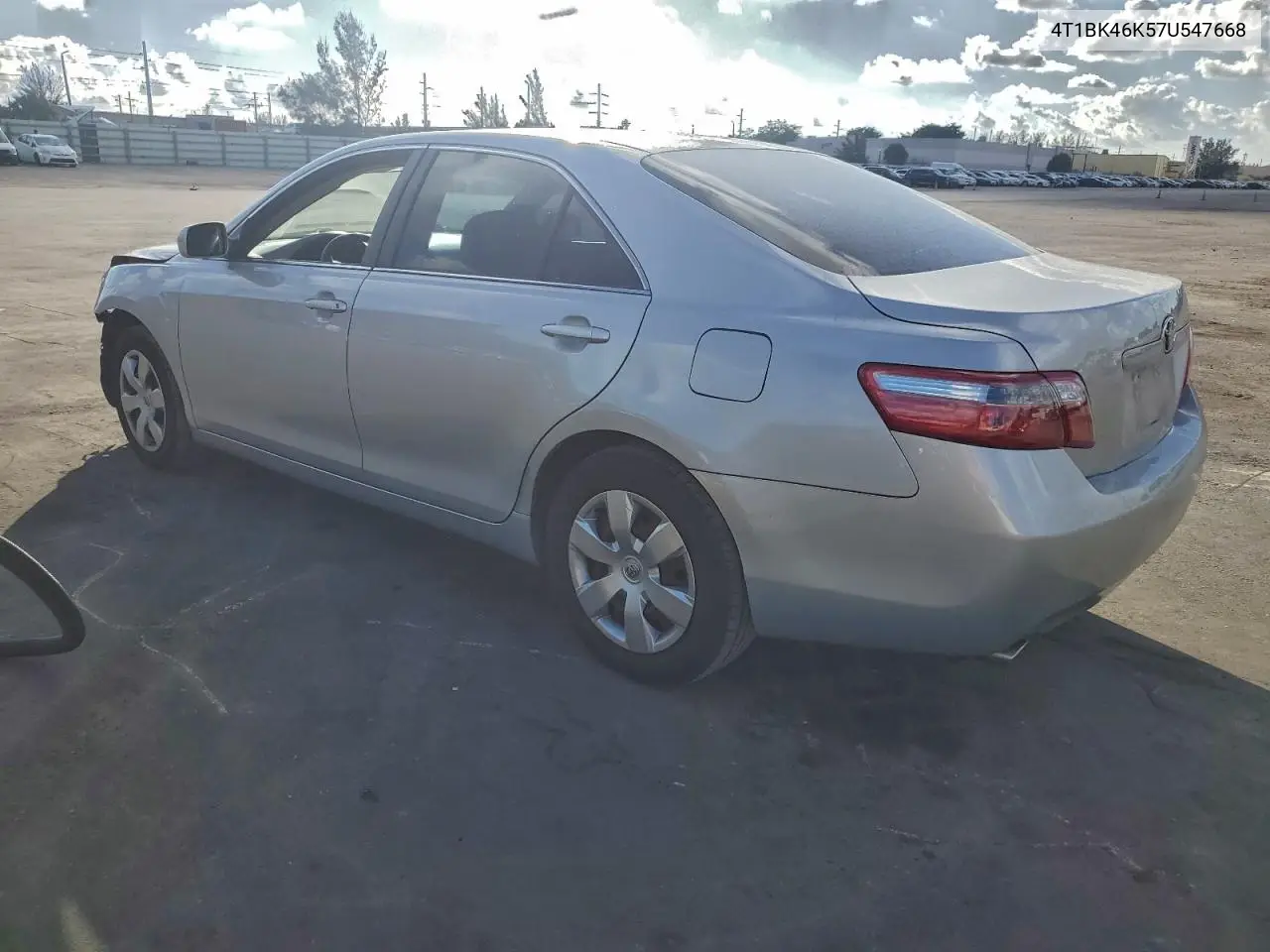 4T1BK46K57U547668 2007 Toyota Camry Le