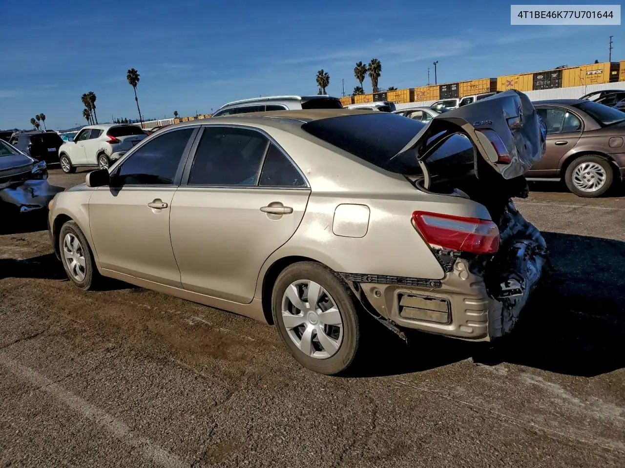 4T1BE46K77U701644 2007 Toyota Camry Ce