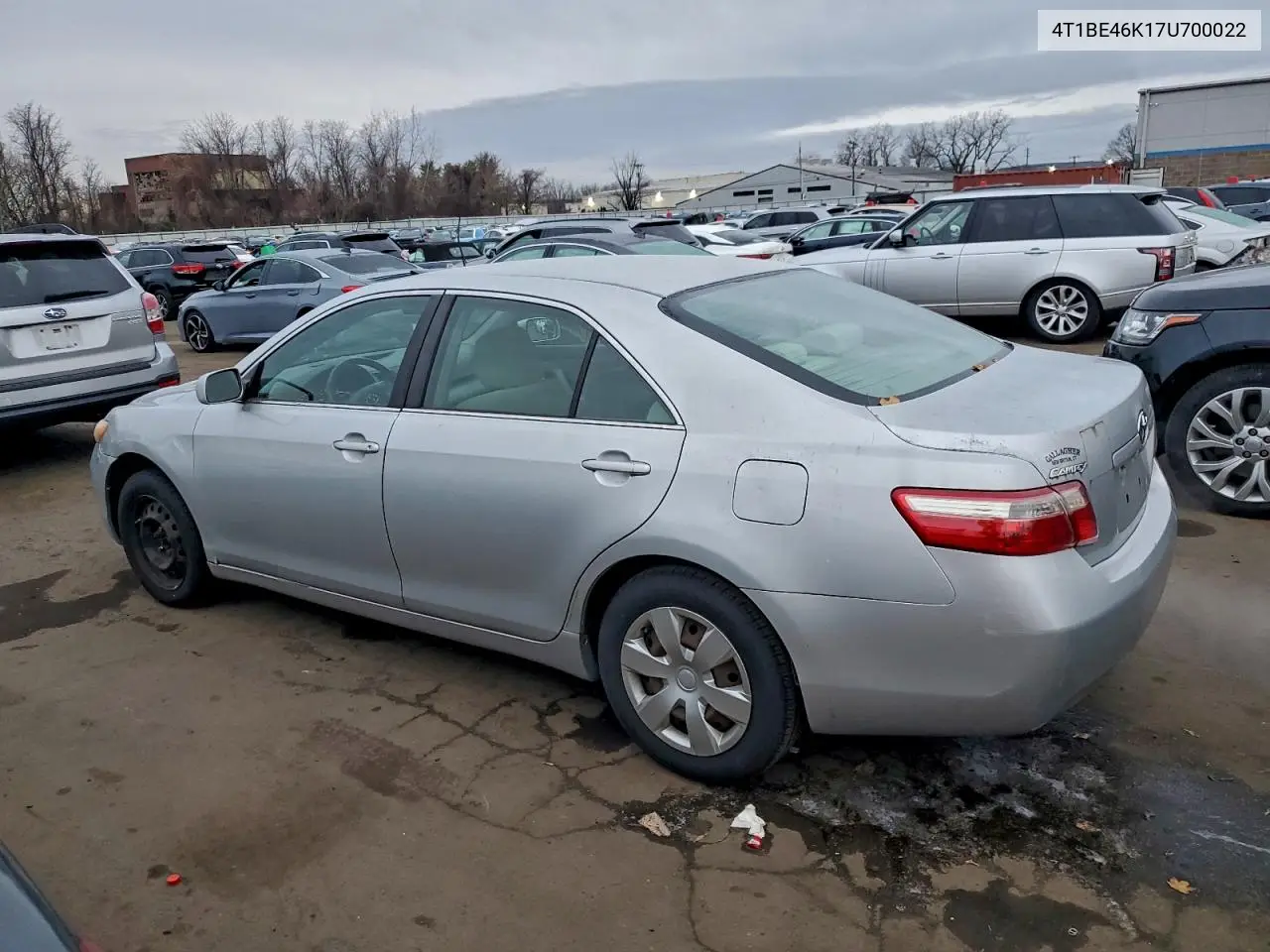 4T1BE46K17U700022 2007 Toyota Camry Ce