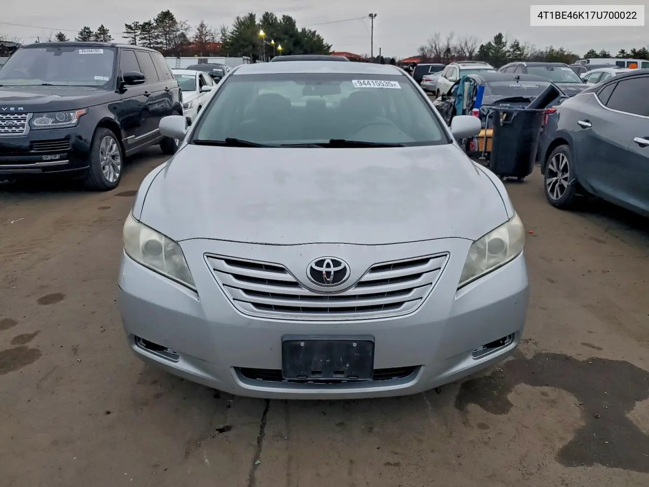4T1BE46K17U700022 2007 Toyota Camry Ce
