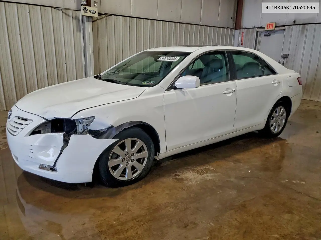 4T1BK46K17U520595 2007 Toyota Camry Le