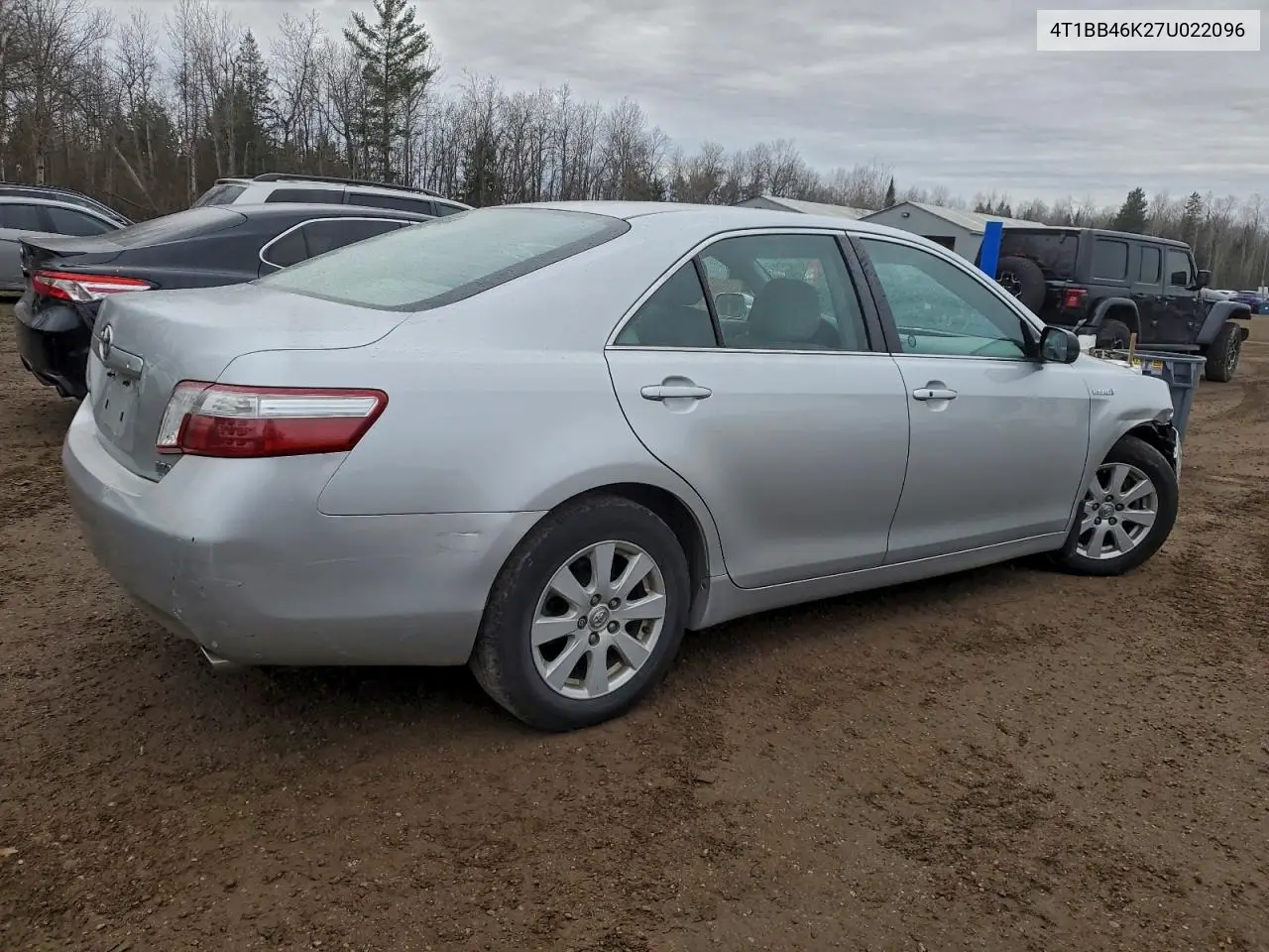 4T1BB46K27U022096 2007 Toyota Camry Hybrid
