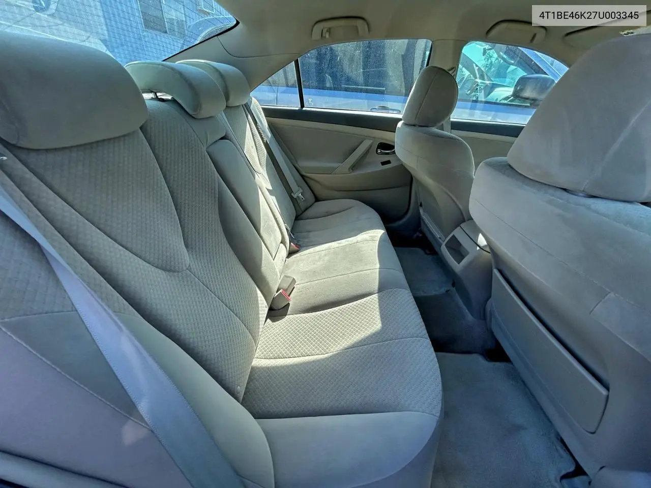 4T1BE46K27U003345 2007 Toyota Camry Ce