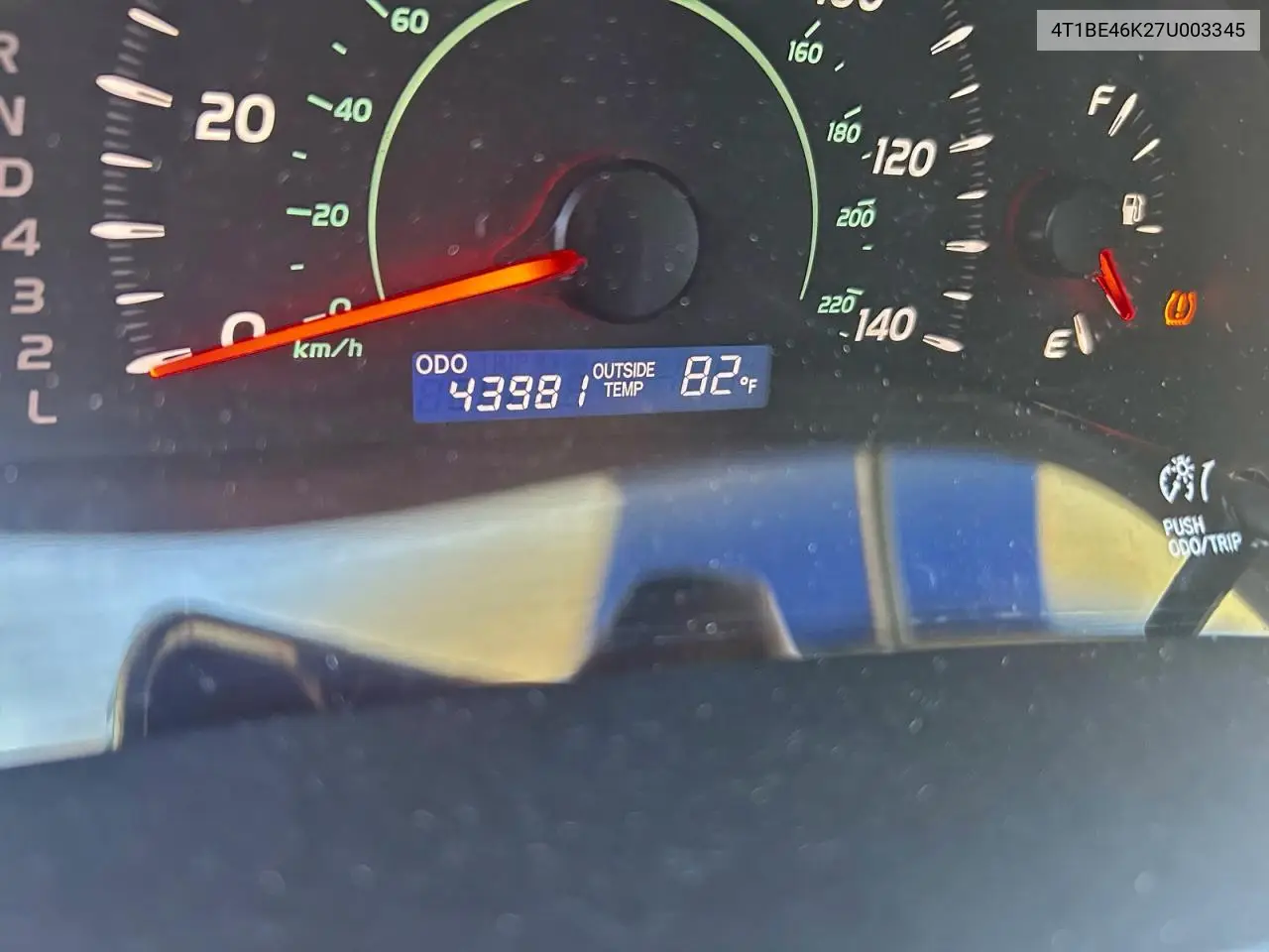 4T1BE46K27U003345 2007 Toyota Camry Ce