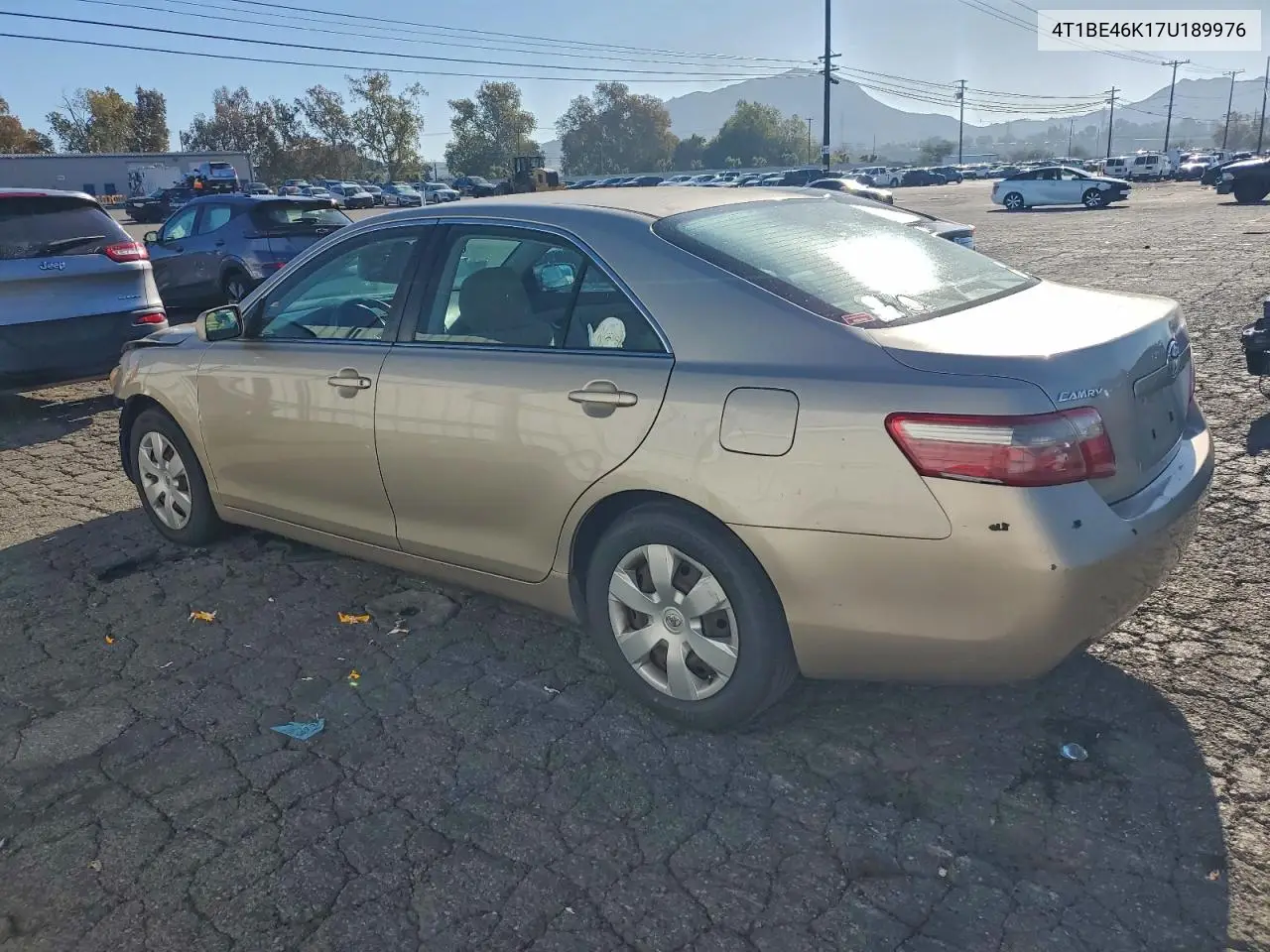 4T1BE46K17U189976 2007 Toyota Camry Ce