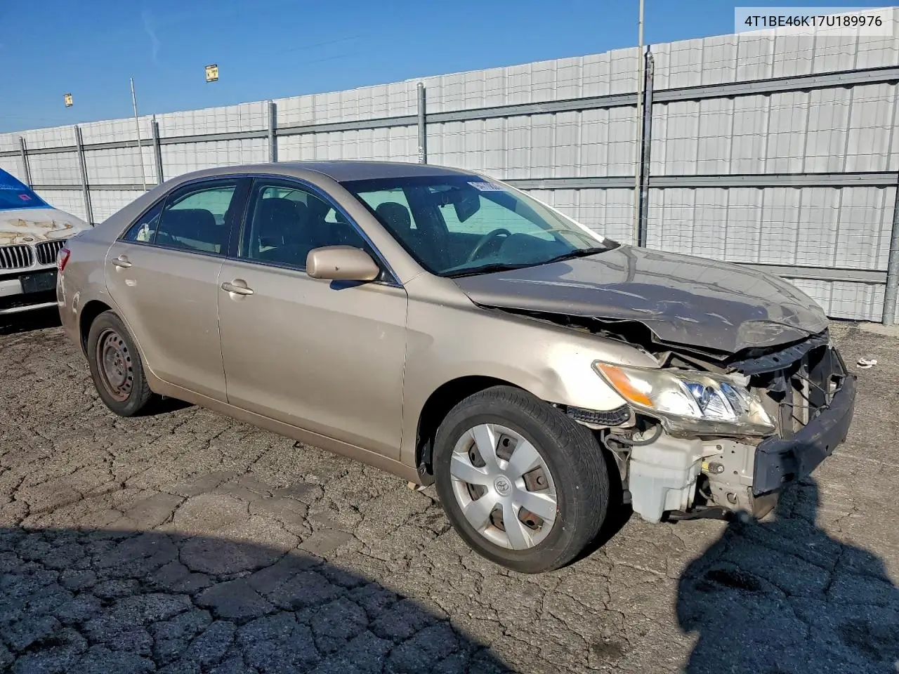 4T1BE46K17U189976 2007 Toyota Camry Ce